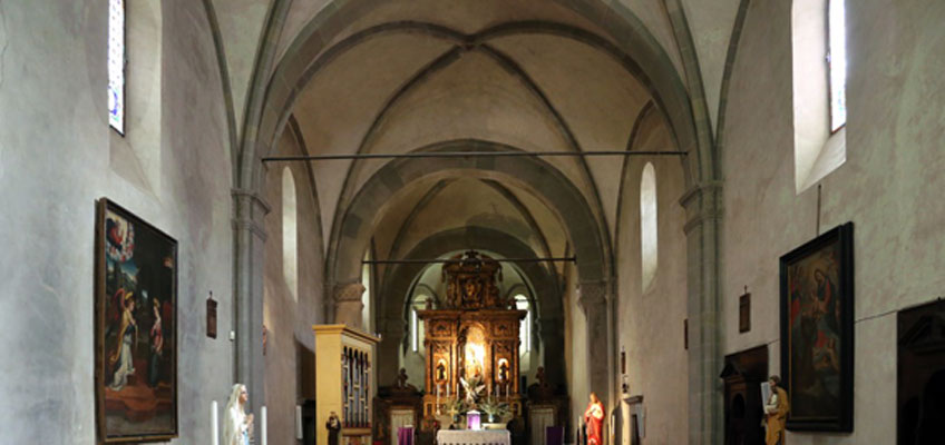 Michelozzo. Interior de San Francesco al Bosco