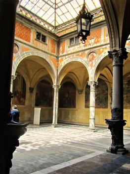Claustro de la iglesia de la Iglesia de la Santa Annunziata, Florencia