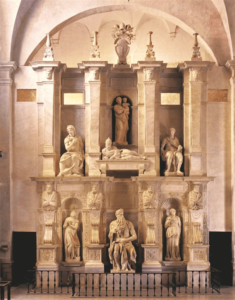 Miguel Ángel. Tumba de Julio II, 1545. San Pietro in Vincoli