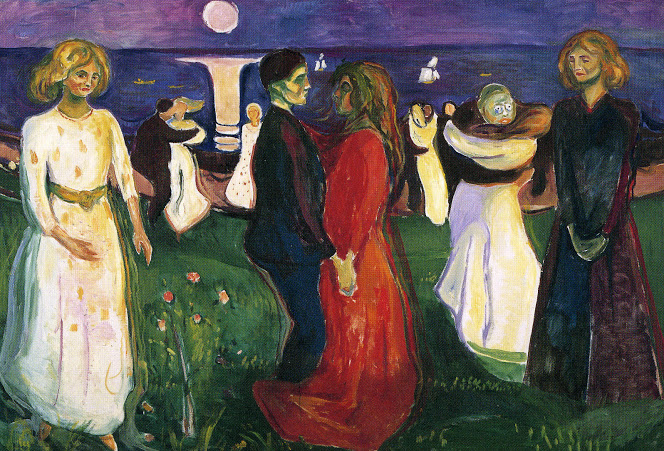 E. Munch. El baile de la vida, 1899-1900