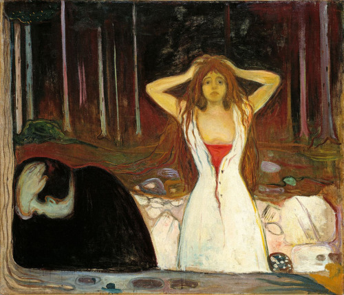 E. Munch. Cenizas, 1894