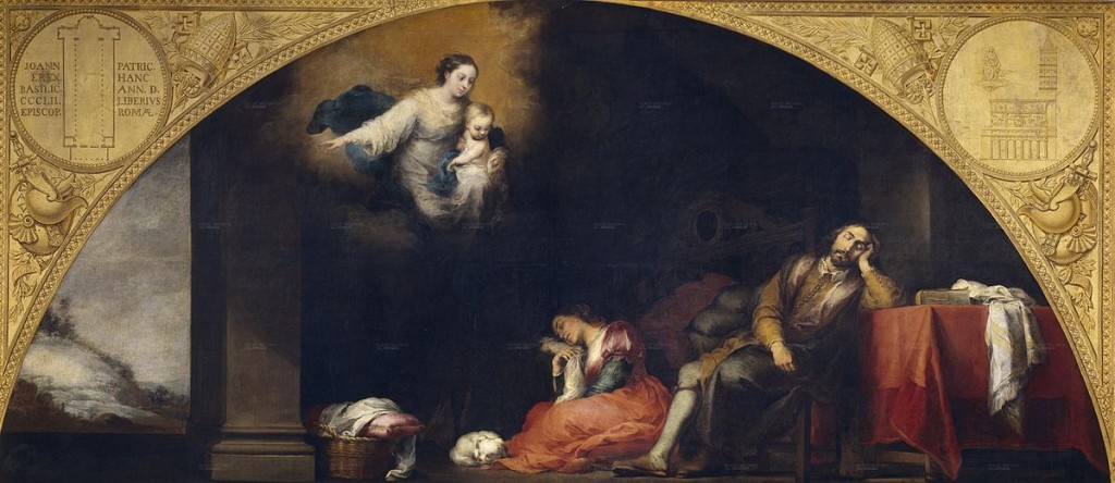 Murillo. El sueño del patricio, 1665. Museo Nacional del Prado