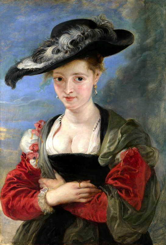 Rubens. El sombrero de paja, hacia 1622-1625. National Gallery, Londres