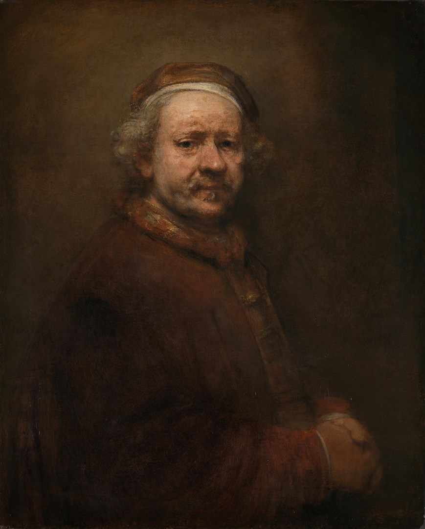 Rembrandt. Autorretrato a los 63 años de edad, 1669. National Gallery, Londres