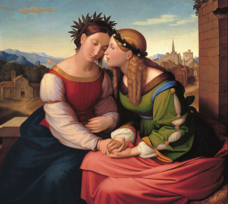 Johann Friedrich Overbeck. Italia y Alemania, hacia 1832. Neue Pinakothek