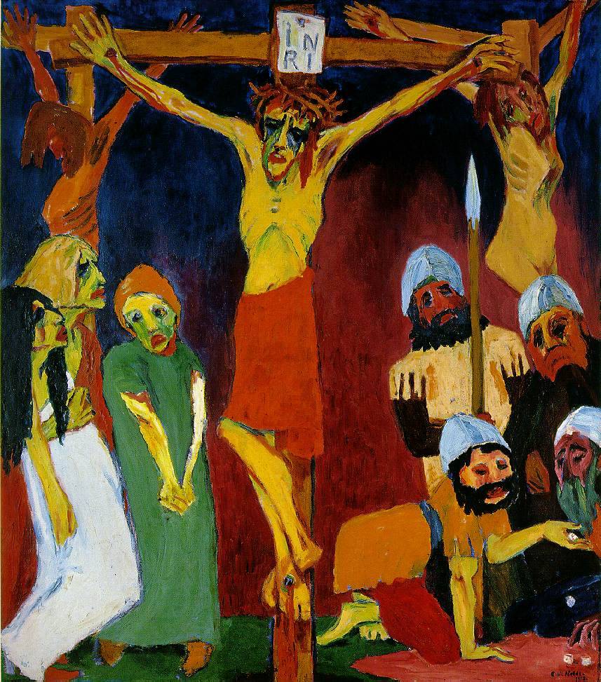 Emil Nolde. La Crucifixión, 1911-1912