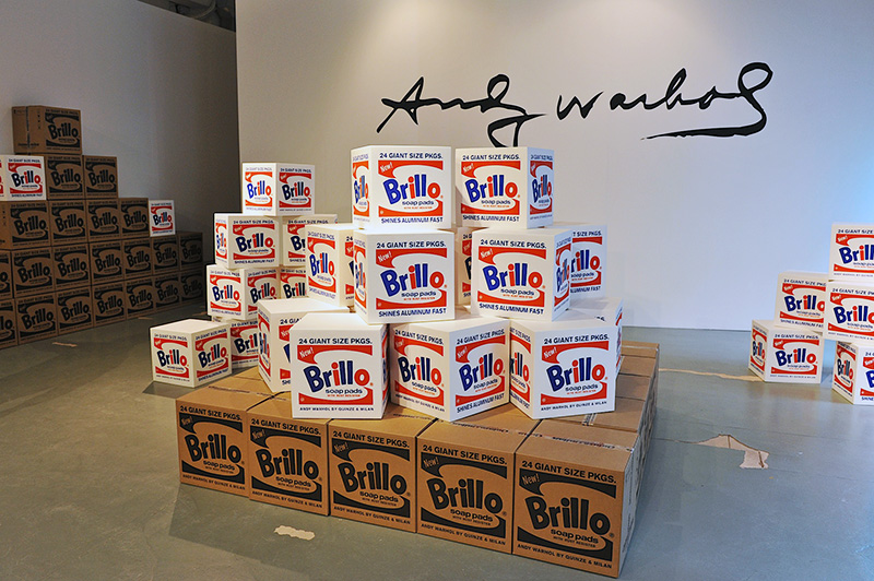 Andy Warhol. Brillo Box (Soap Pads), 1964