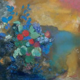 Odilon Redon. Ofelia entre las flores, 1905