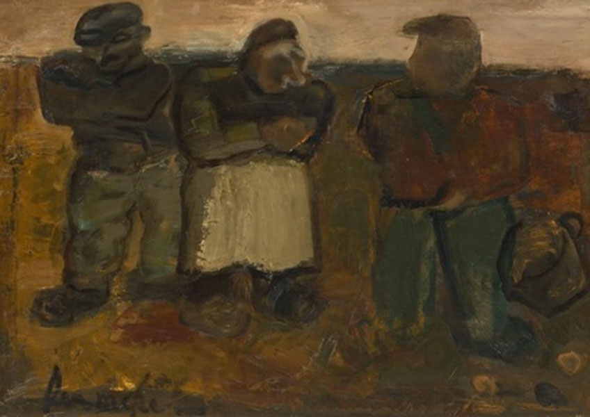 Permeke. Los recolectores de patatas, 1932