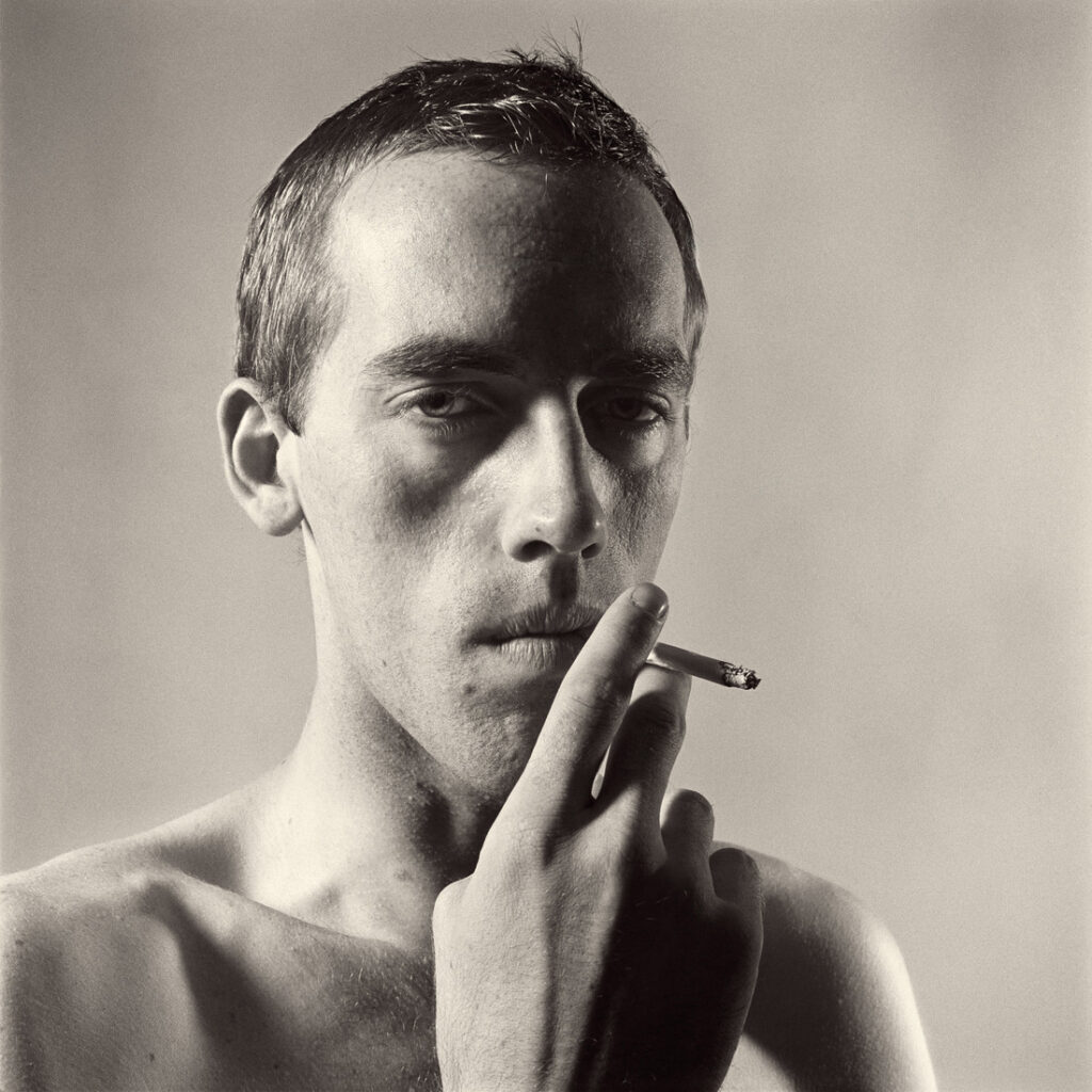 Peter Hujar. David Wojnarowicz Smoking, 1981. The Peter Hujar Archive
