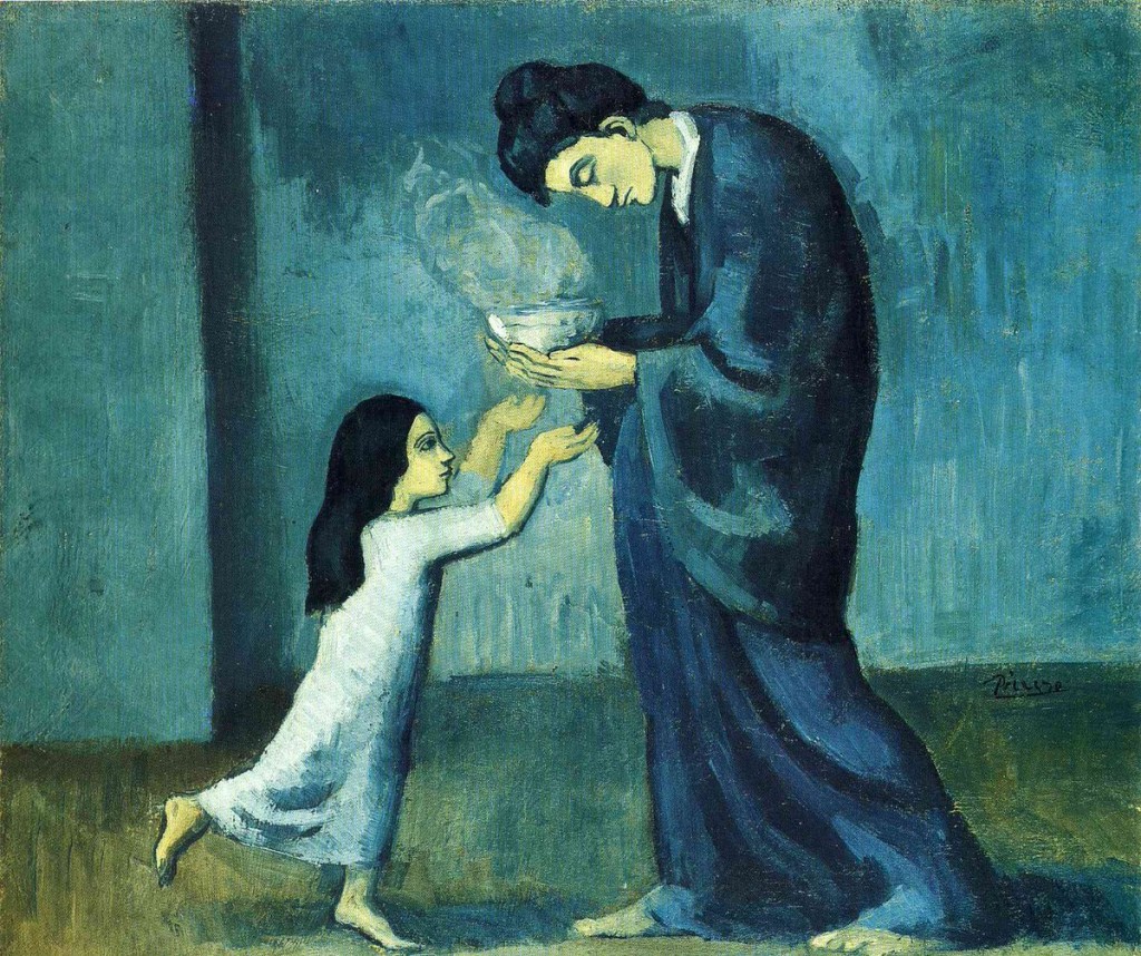 Picasso. La sopa, 1902-1903. Art Gallery of Ontario