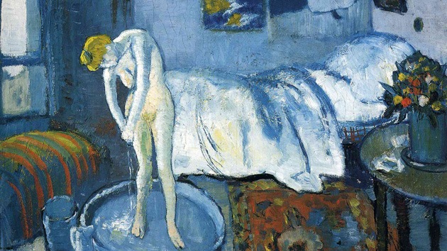 Pablo Picasso. La habitación azul, 1901. Phillips Collection