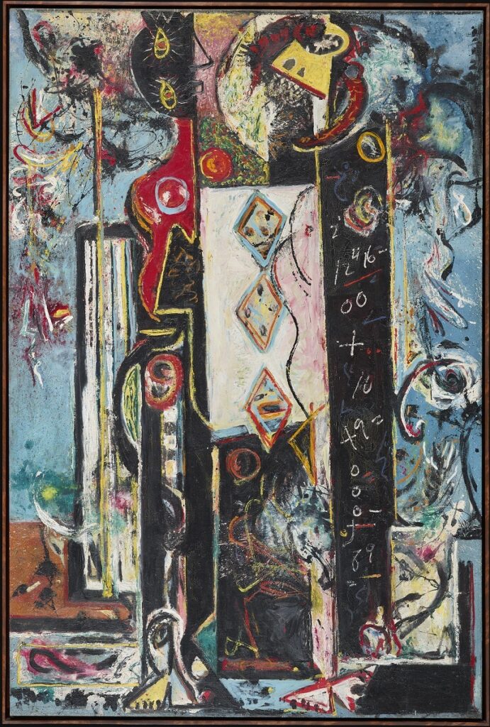 Jackson Pollock. Male and Female, hacia 1942-1943. Philadelphia Museum of Art
