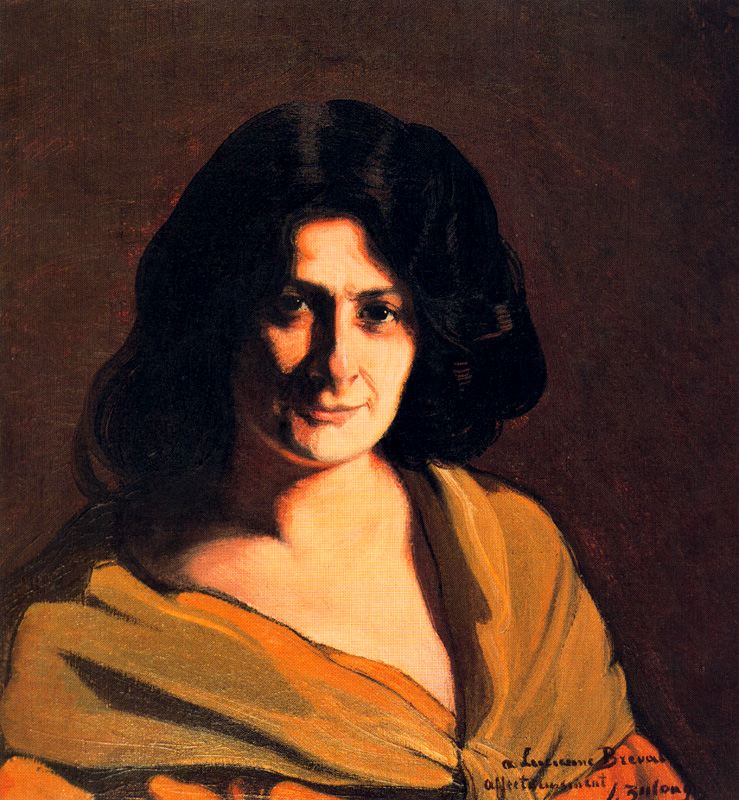 Ignacio Zuloaga. Lucienne Bréval, 1909