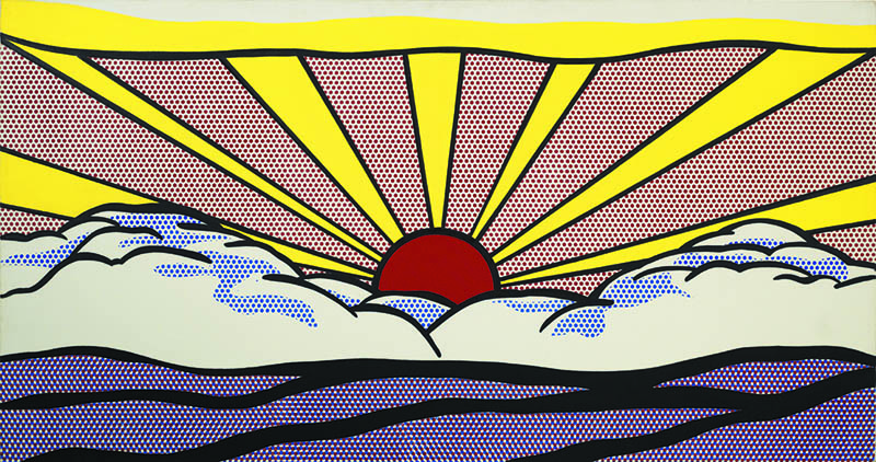 Roy Lichtenstein. Sunrise, 1965