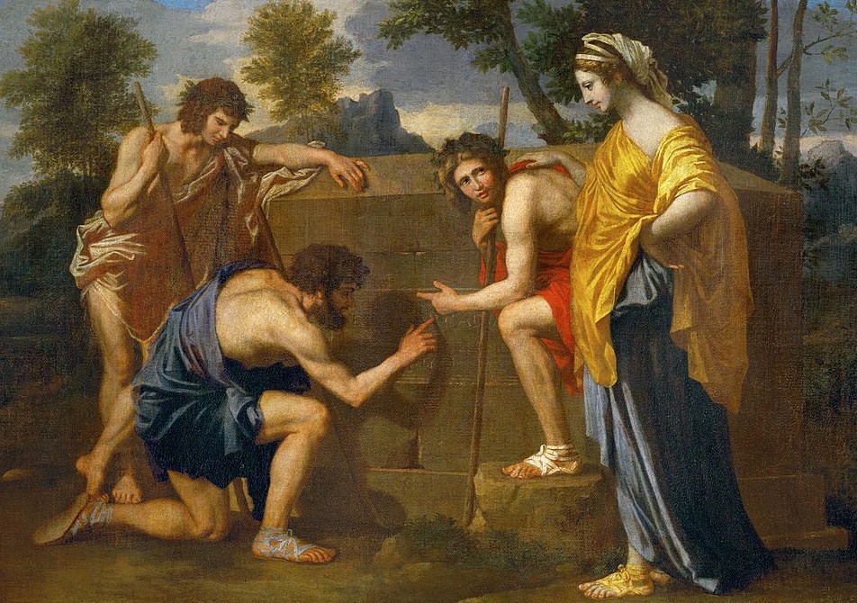 Nicolás Poussin. Et in Arcadia Ego, 1638-1639. Museo del Louvre
