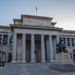 Museo del Prado. Fachada oeste o de Velázquez