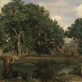 Corot. Bosque de Fontainebleau, 1846. Museum of Fine Arts, Boston