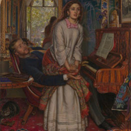William Holman Hunt. El despertar de la conciencia, 1853. Tate Gallery