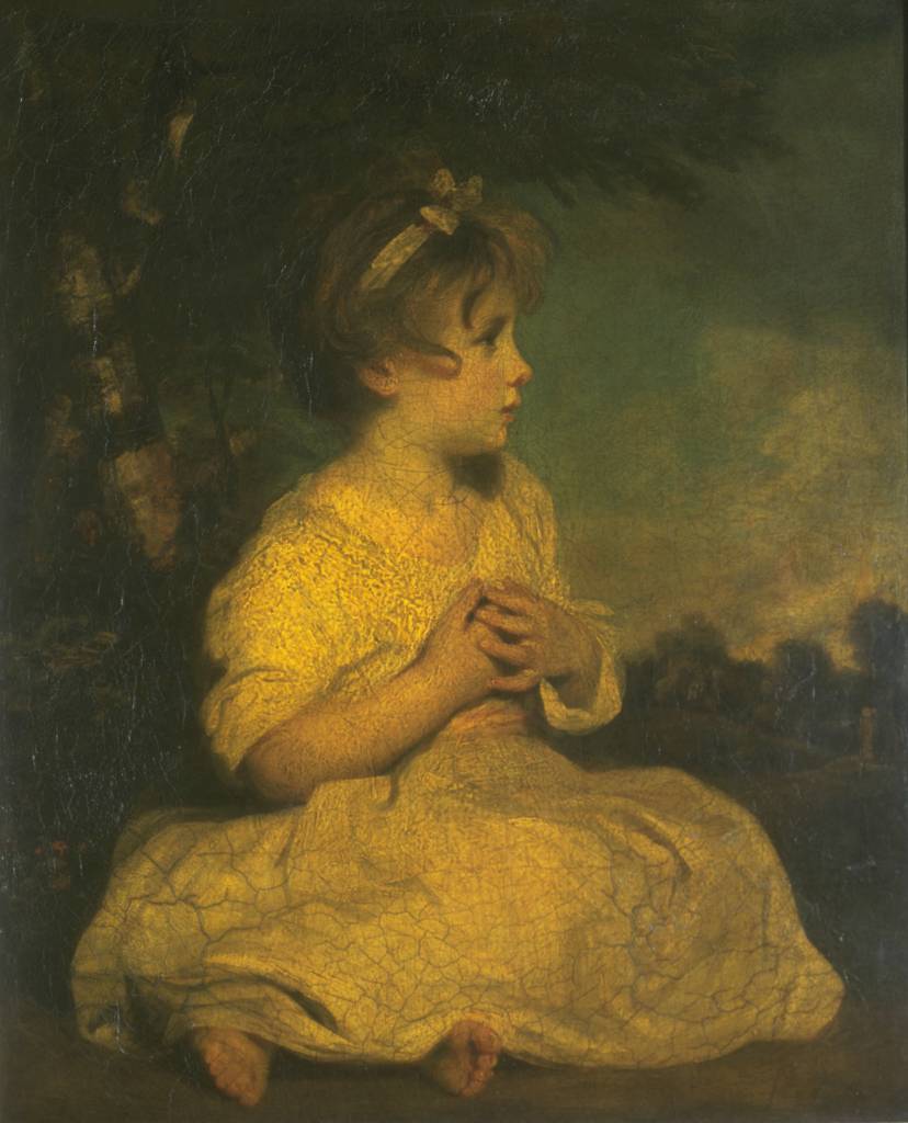 Joshua Reynolds. La edad de la inocencia, hacia 1788