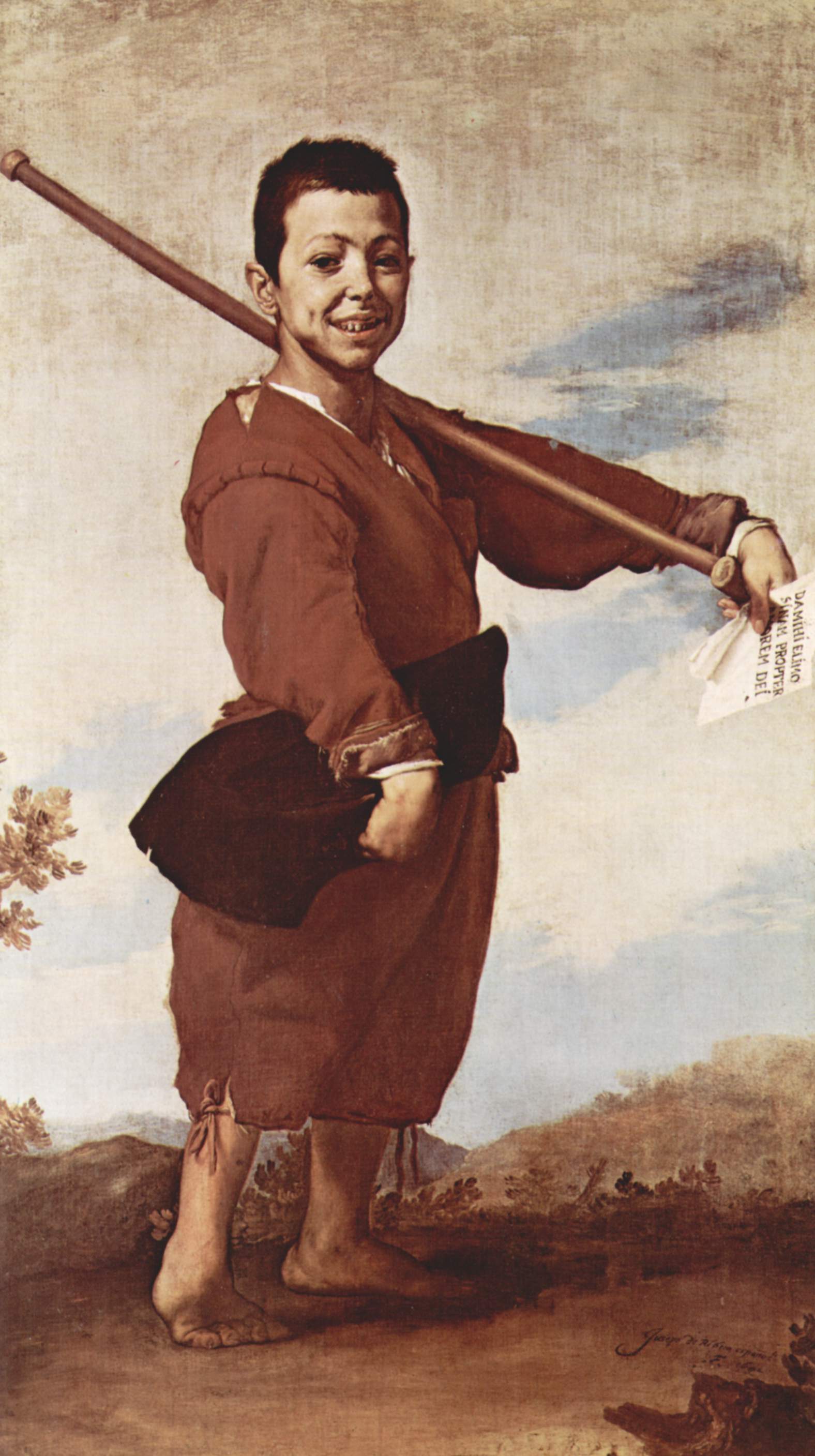 José de Ribera. El patizambo, 1642. Museo del Louvre