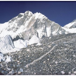 Richard Long. A Line in the Himalayas 1975