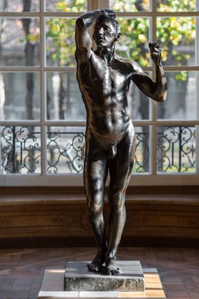 Auguste Rodin. La edad de bronce, 1877. Musée Rodin