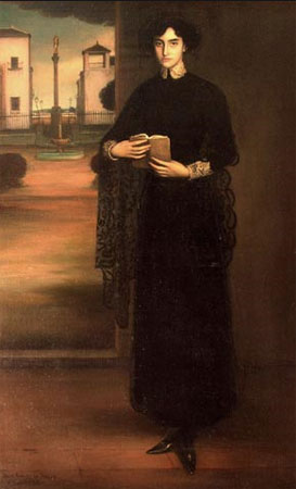 Julio Romero de Torres. Flor de santidad, 1910. Museo Julio Romero de Torres