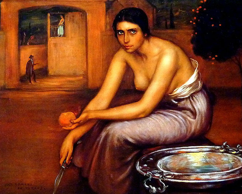 Julio Romero de Torres. Celos, 1920. Colección particular