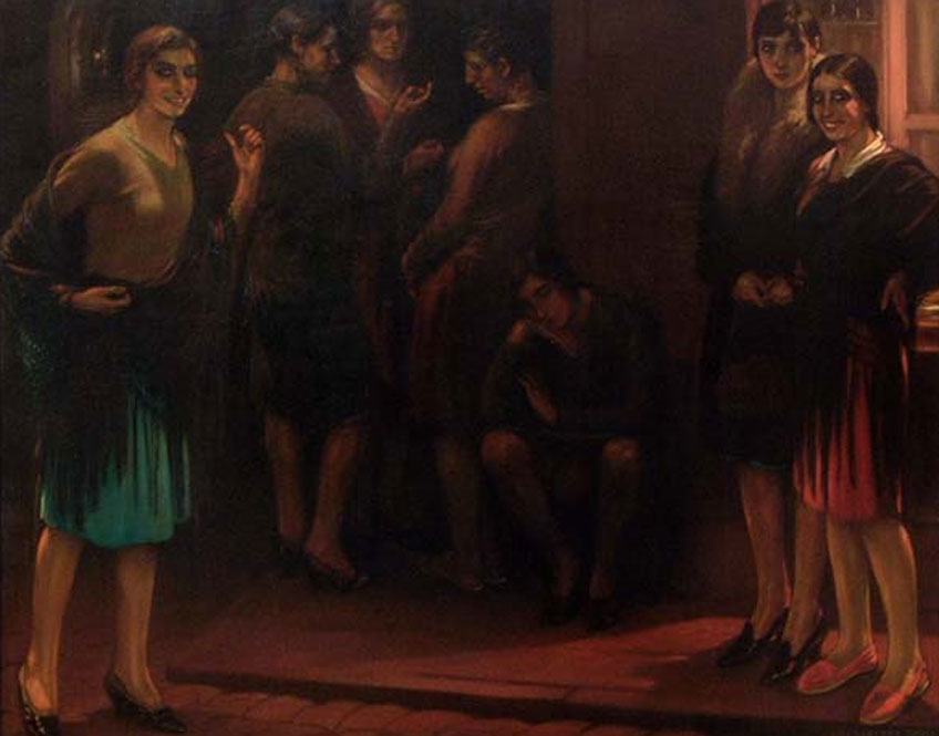 Julio Romero de Torres. Nocturno, 1930. Museo Julio Romero de Torres