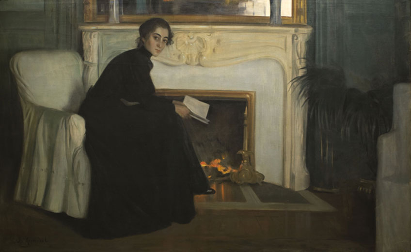 Santiago Rusiñol. Novela romántica, 1893-1894. Museu Nacional d´ Art de Catalunya. MNAC