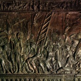 Donatello y sus seguidores. Treno, hacia 1465. Iglesia de san Lorenzo, Florencia