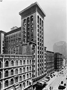 Louis Sullivan. Schiller Building, 1891-1892