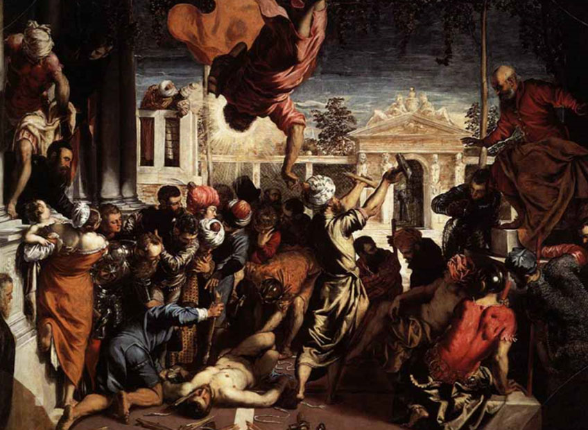 Tintoretto, El milagro de San Marcos, 1548. Galería de la Academia, Venecia