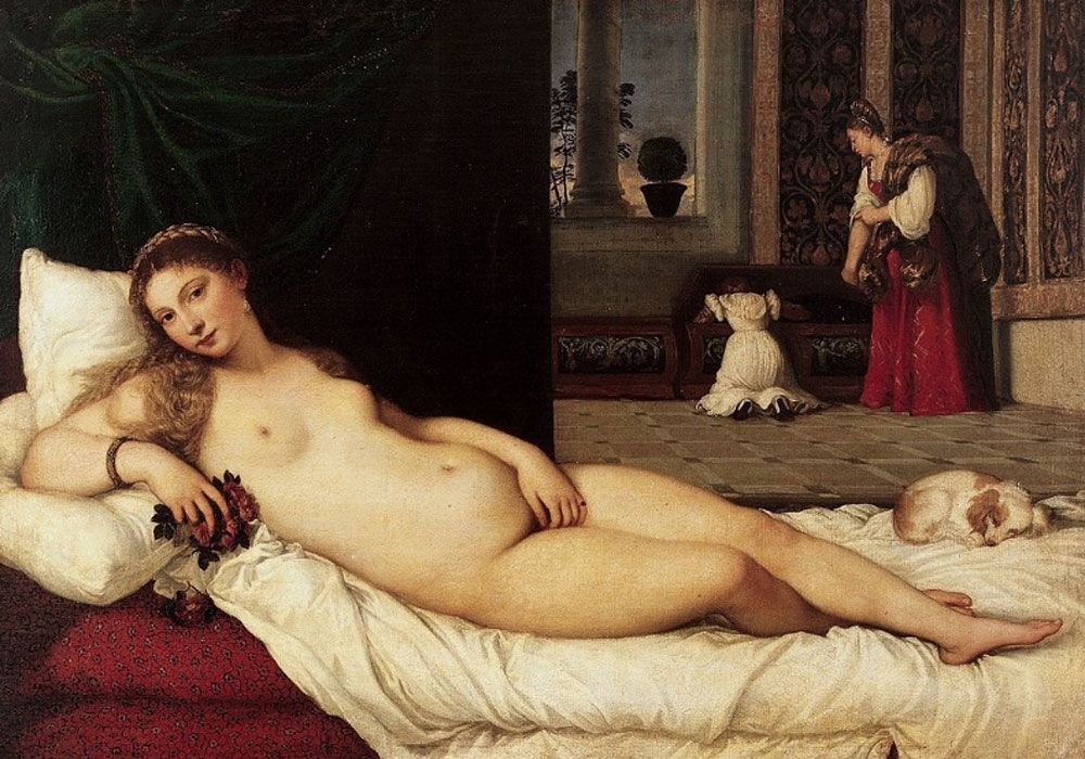 Tiziano. Venus de Urbino, 1538. Uffizi