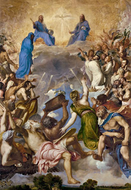Tiziano. La Gloria, 1551-1554. Museo Nacional del Prado