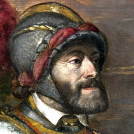 Tiziano. Carlos V a caballo en Mühlberg (detalle), 1548. Museo Nacional del Prado