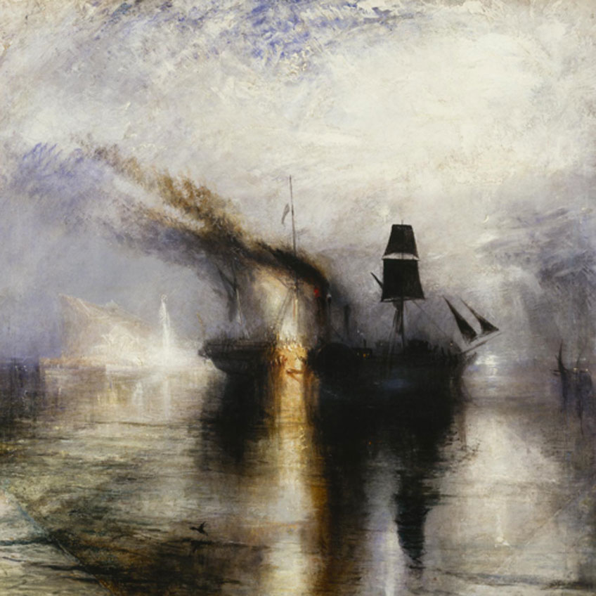Turner, Peace - Burial at Sea, hacia 1842