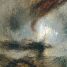 Turner. ormenta de nieve-Vapor frente a la bocana de un puerto. 1842. Tate Britain