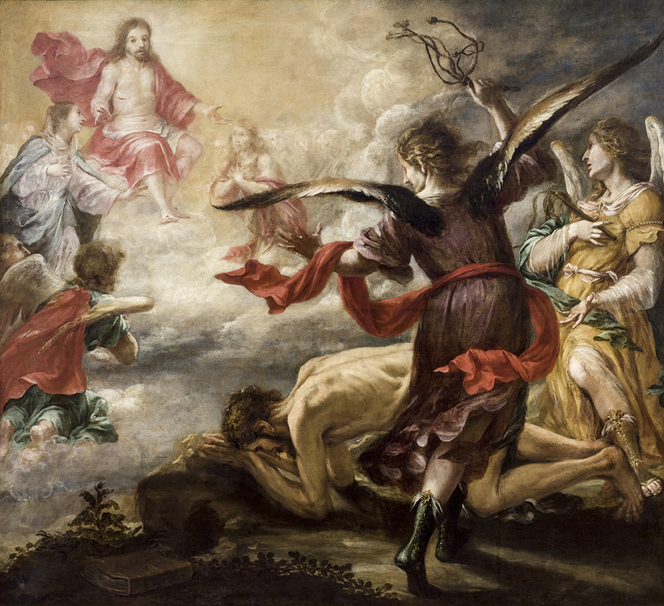 Valdés Leal. Flagelación de san Jerónimo, 1657. Museo de Bellas Artes de Sevilla