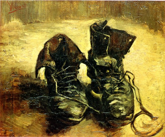 Van Gogh. Par de botas, 1886. Museo Van Gogh
