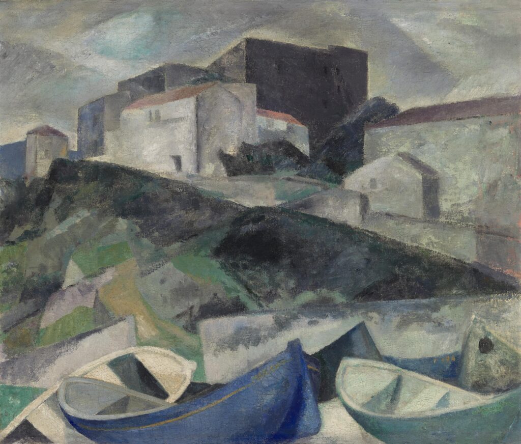 Vázquez Díaz. Paisaje de Fuenterrabía, 1927. Colección Banco de España
