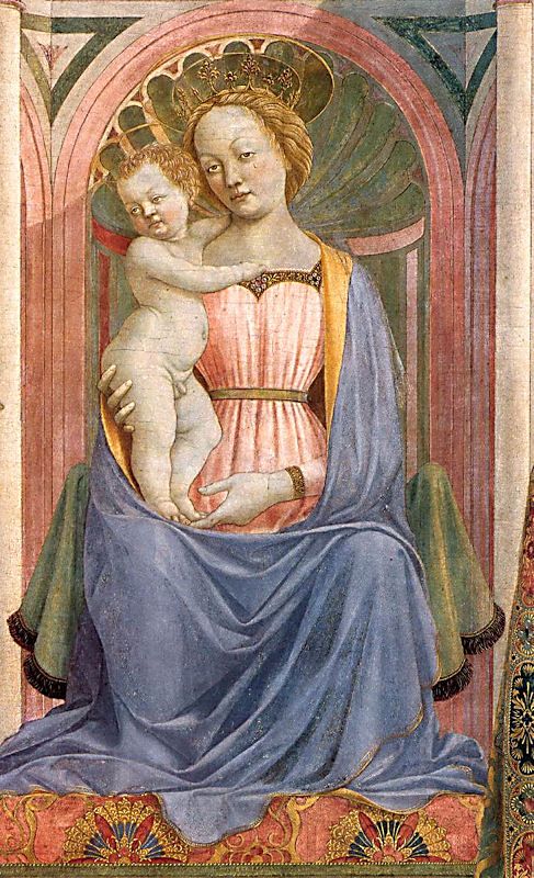 Domenico Veneziano. Retablo de Santa Lucía, 1445-1447