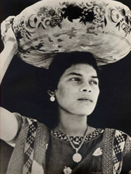 Tina Modotti. Mujer de Tehuantepec, hacia 1929. The George Eastman House Collection