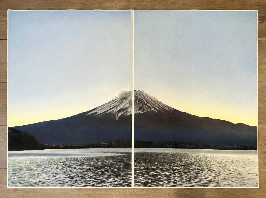 Katarzyna Wiesiolek. Monte Fuji, 2021. Galerie Eric Dupont