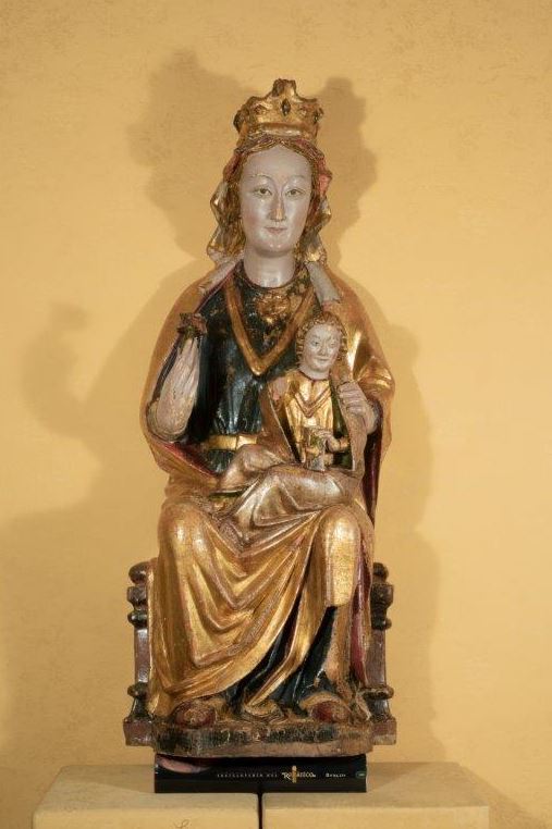Virgen sedente, último tercio del s. XIII. Theotokopoulos