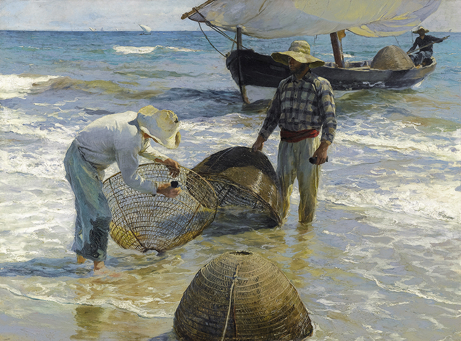 Joaquín Sorolla. Pescadores de Valencia, 1895.