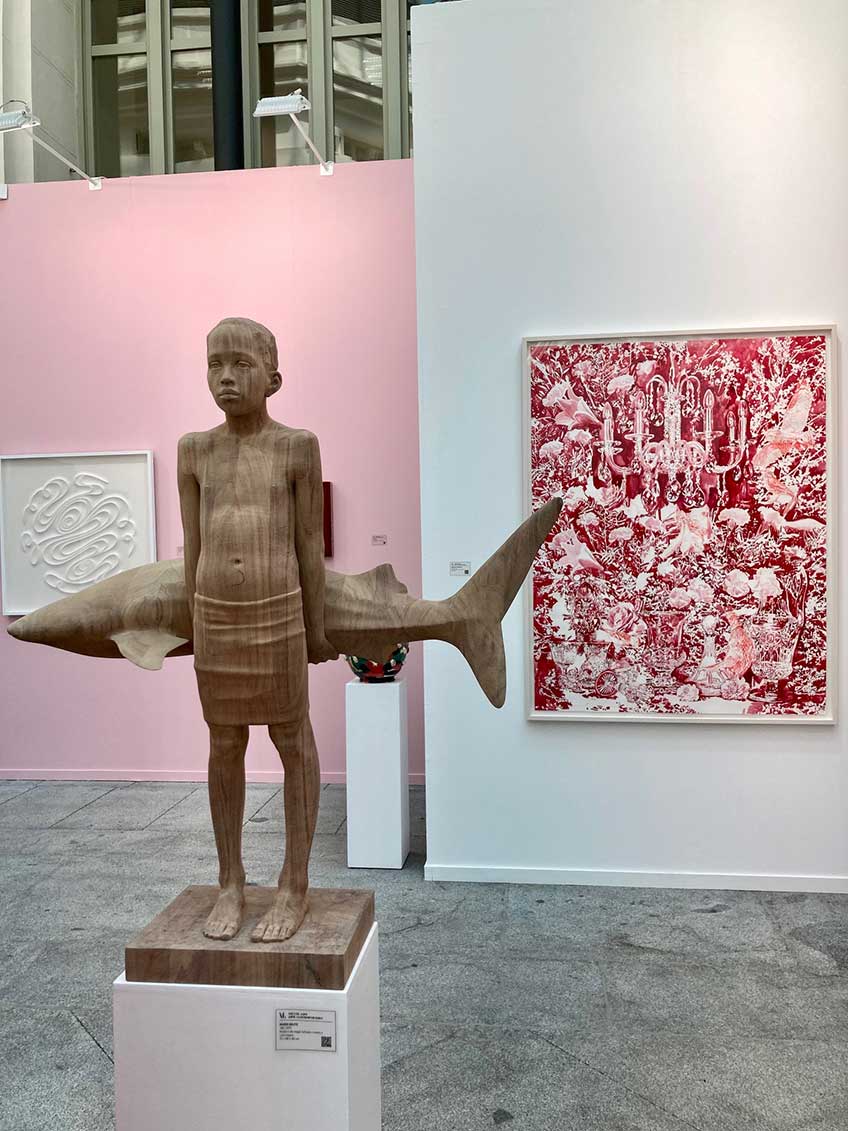 Víctor Lope en Art Madrid21